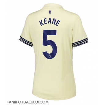 Everton Michael Keane #5 Tricou Fotbal Replică 2025-26 Femei Deplasare